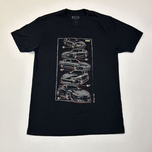 ESR Racing Shirt Adult Large Black MK Car Auto Racing Tee Logo Men